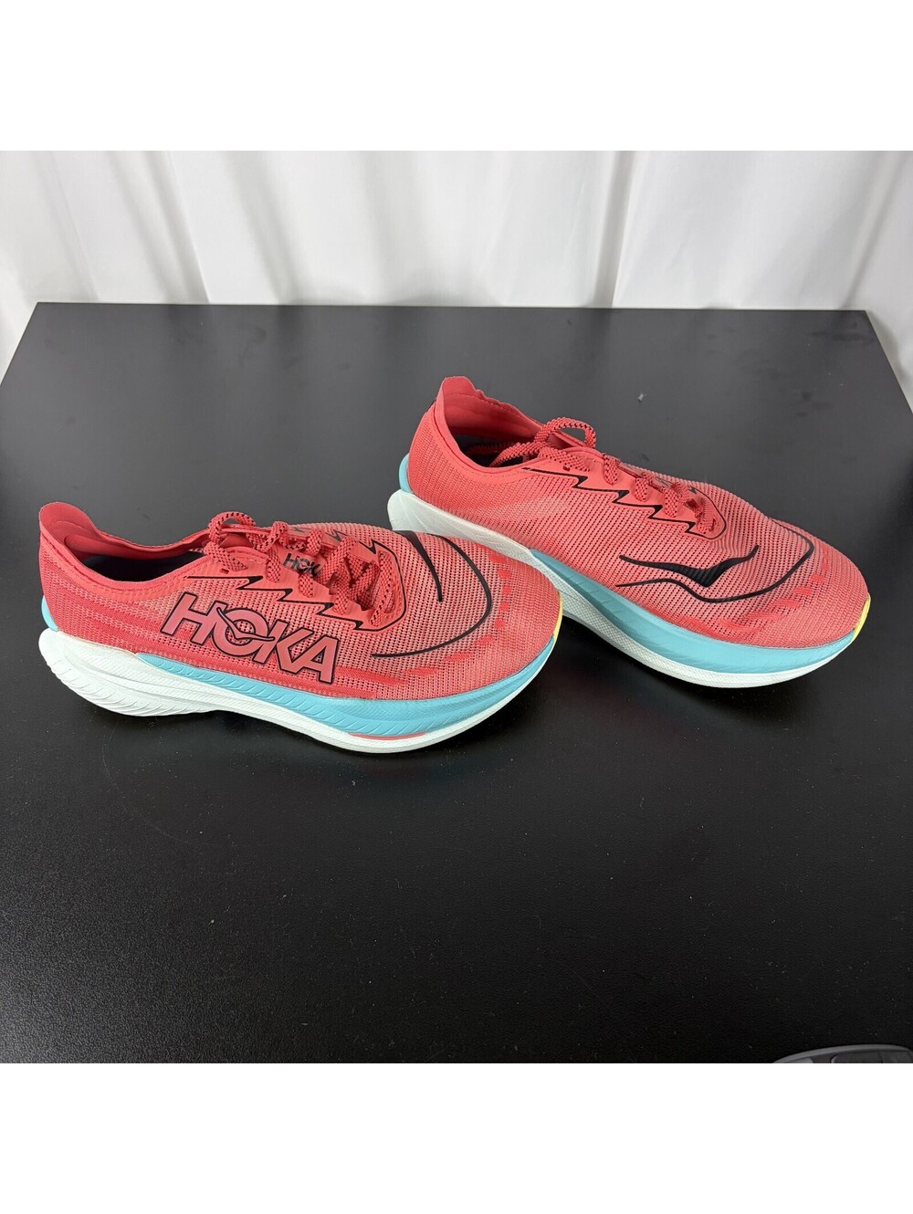 Hoka One One Mach 2 Coral Running Shoes Men’s US 8.5